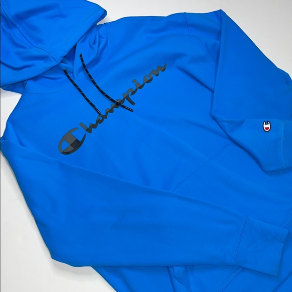 Champion Other - Men's Champion Bright Blue Hoodie XL